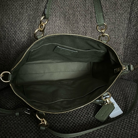 NWT Coach leather satchel - Picture 4 of 4